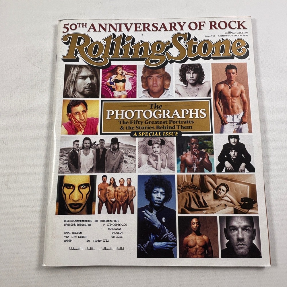 Rolling Stone Magazine Issue 958 September 30 2004 50th Anniversary of Rock